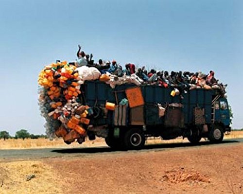 1art1 Africano Poster On The Way To Kedougou