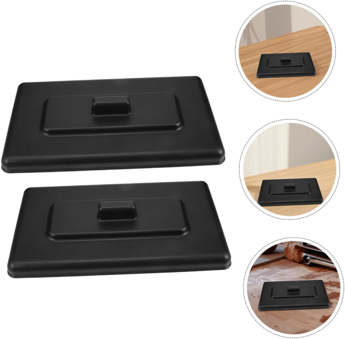 2pcs Ice Cream Machine Upper Lid Replacement Plastic Covers