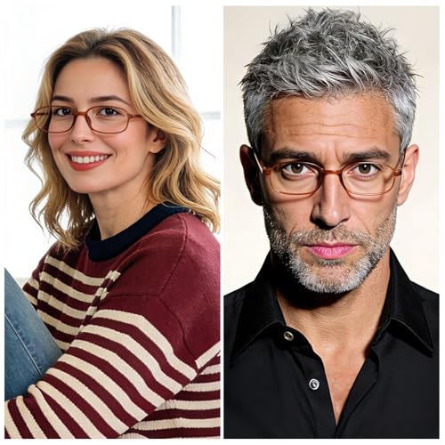 Image of 4 Packs Lightweight Reading Glasses for Women Men Blue Light Blocking Readers 1.0 1.5 2.0 2.5 3.0 4.0