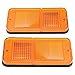 HECASA Amber Lens Front Side Marker Lights for 1968-1972 Chevy/GMC Trucks & Suburban, Replacement for CT26712/0849522, 2-Pack (Driver & Passenger Side)