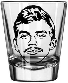 Jeffrey Dahmer Cannibal Serial Killer True Crime Criminal Murderer Halloween Horror Shot Glass