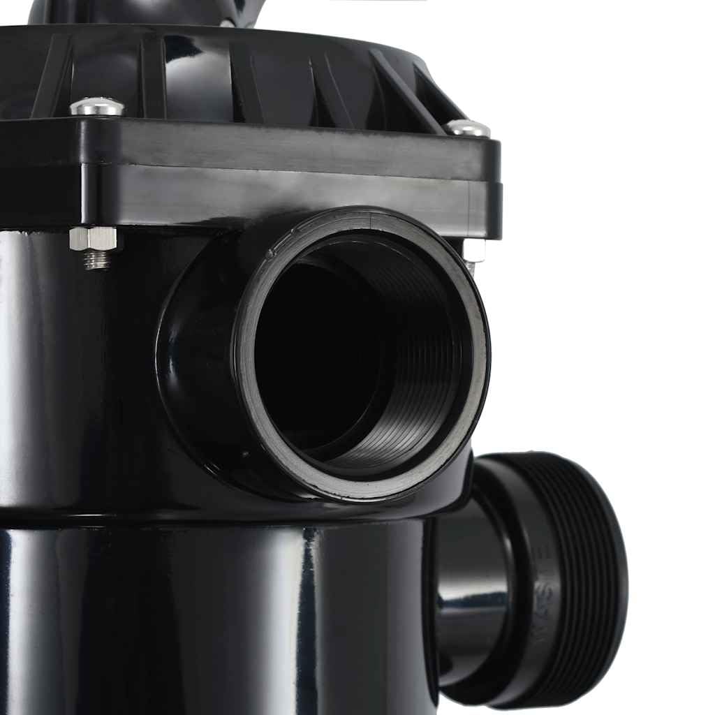 Genérico Valvula multipuerto para Filtro de Arena ABS 1,5" 6 vías,Bricolaje,Fontanería,Accesorios de fontanería,Válvulas de fontanería-91731