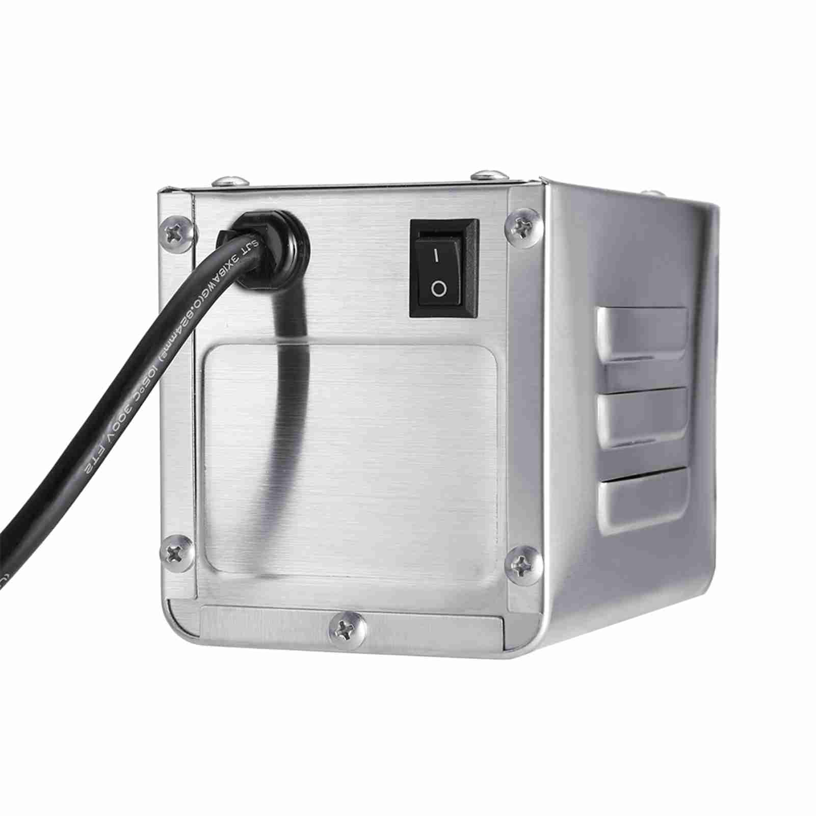 Schaschlikgrill MIT Motor, 30KGF Edelstahl BBQ Rotisserie Motor, Elektrischer Bräter Grillmotor, Elektromotor 230V Regelbar, Spanferkelgrill Motor (EU-Stecker 220 V)