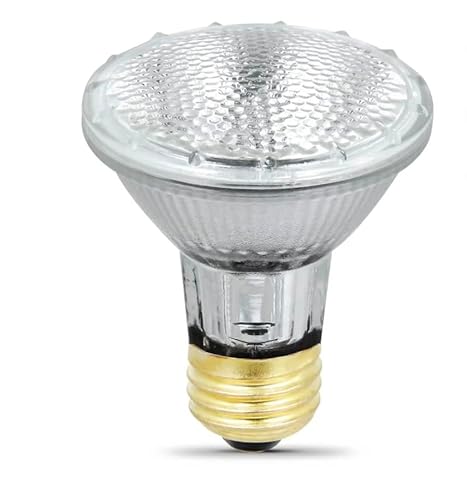 Replacement Feit Electric PAR20/ 50W Equivalent, Dimmable Spotlight Bulbs, 2900k Bright White, E26 Base, 500 Lumen, PAR20 Flood Light Bulbs, Damp Rated.