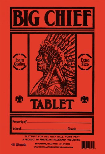 Big Chief Writing Tablet, Primary Grades, Western, 8 X 12 Inch, 48 Sheets