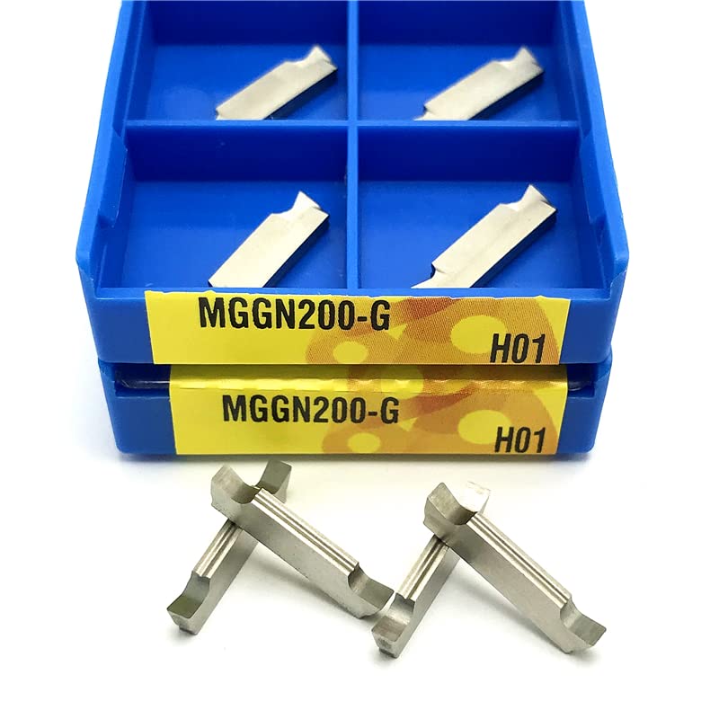 Lathe Tools 10pcs MGGN150-G H01 Grooving Tool Carbide Wood Turning Tools miniatura 5