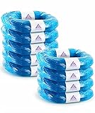 9er-Pack Nachfüllkassette Nachfüllpackung Windeleimer Nachfüllfolienringe Nachfüllbeutel kompatibel mit allen Windeleimer & für Achteckiger Windeleimer