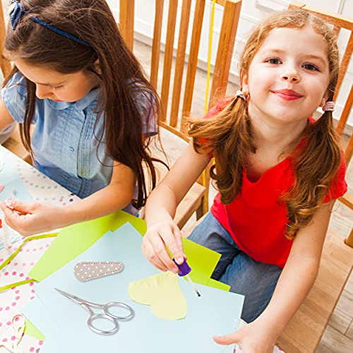 Hisuper Serrated Blade Scissors Crafting Sewing Scissors Embroidery Scissors Small 3.6 Inch Needlework Scissors With Leather Scissors Cover For Crafting Cutting Fabric Threading Tool #TOP4