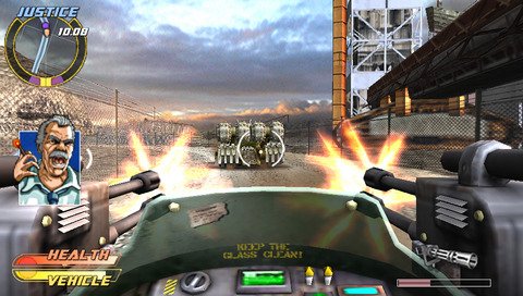 Pursuit Force 'extreme Justice' Psp - vue 10