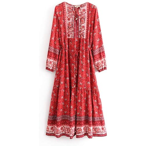 Waterlily Boho Maxi Dress for Summer Cover