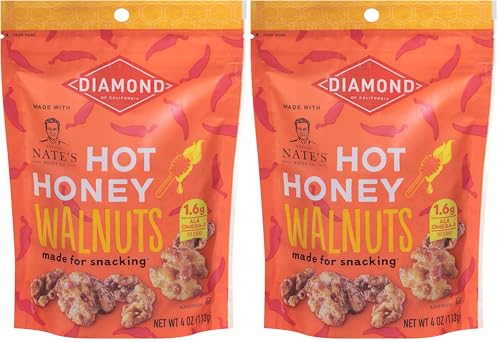 Image of Diamond of California Hot Honey Walnuts, 4 oz, 2 Pack