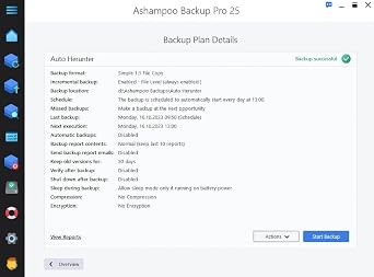 Backup Pro 27 - Backup solution - Image Backup - Data backup programme, rescue in case of malware attack, defective hard drive or Windows crashes - compatible with Windows 11, 10