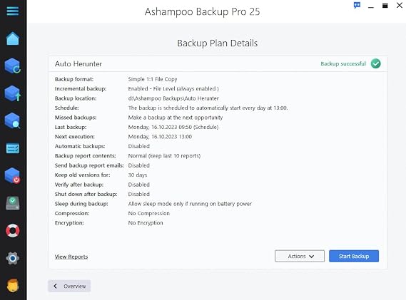 Backup Pro 27 - Backup solution - Image Backup - Data backup programme, rescue in case of malware attack, defective hard drive or Windows crashes - compatible with Windows 11, 10