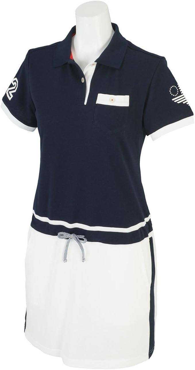 Amazon Co Jp キャロウェイゴルフ Callaway Golf ベアワンピース 241 レディス ネイビー 1 S 服 ファッション小物