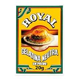 Royal Gelatina Neutra, Preparado en Polvo, Pack 2 x 10 - 20 g