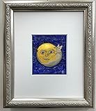 匂坂祐子 Yuko Sagisaka 月下夢幻シリーズ ~月猫 Moonlight Lumiere 【 アートポストカード&フレーム】