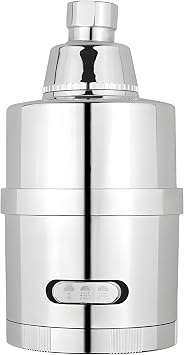 Shower Filter, Removes Chlorine & Impurities, 20-Stage Filtration System, Chrome for Home Use, Easy Install, 5.9 X 3.1 X 3.1 in