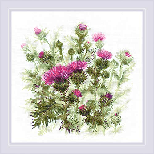 RIOLIS - Thistle 1852, Floral Cross Stitch Kits 11,81