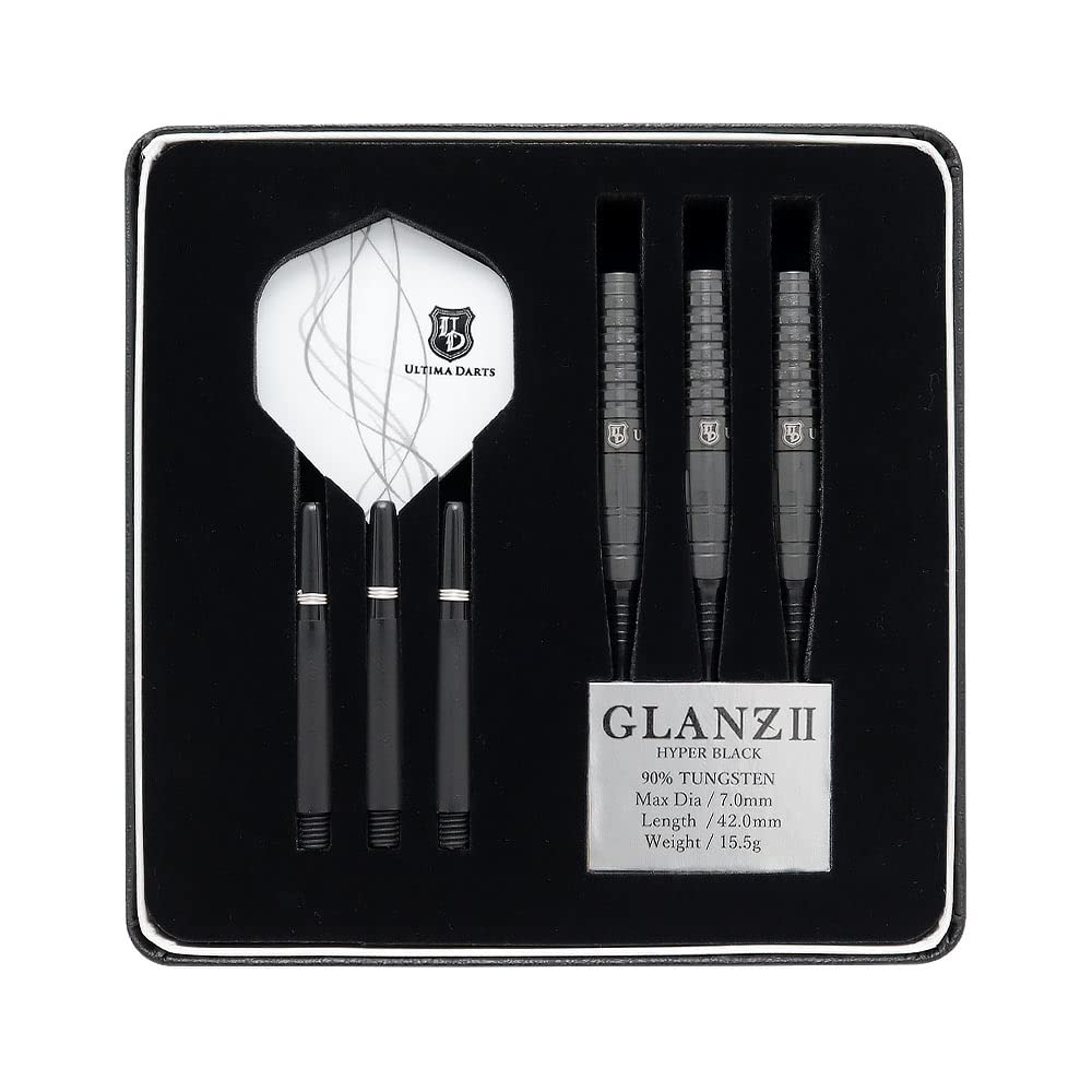 Amazon | ULTIMA DARTS アルティマダーツ GLANZ2 HYPER BLACK グランツ