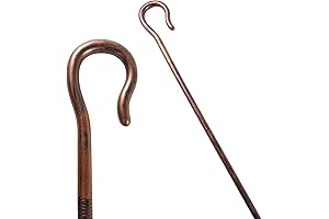 Halloween Shepherd's Crooked Staff: A Bewitching Prop for Halloween Shenanigans