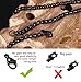 FIBO STEEL 2MM Stainless Steel Mens Womens Necklace Rolo Cable Chain, 18 inches