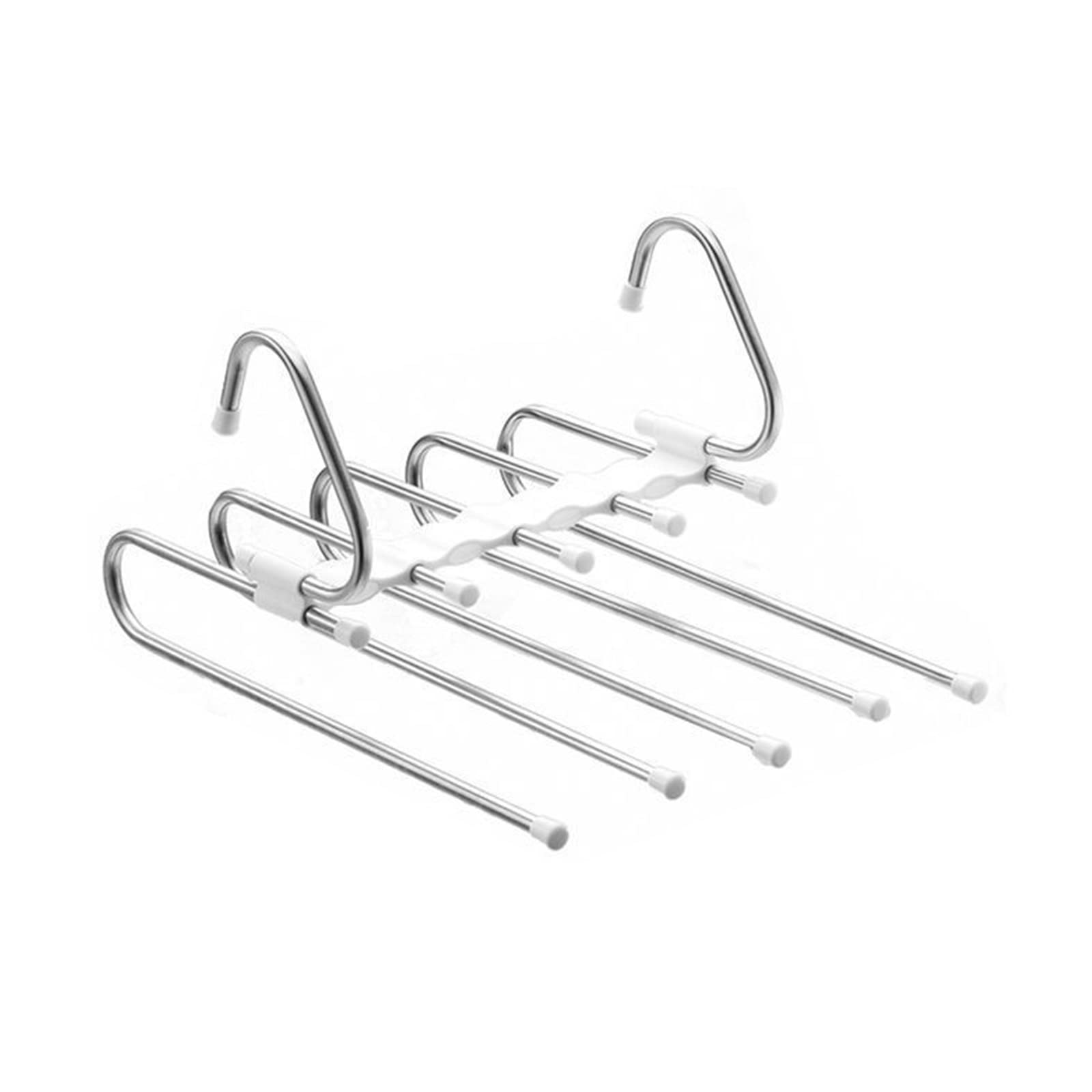 NGDFGR 1Pcs Multifunctional Pants Hanger Clothes Organizer Adjustable Pant Storage Rack Closet Organizer Trouser Hanger Skirt Hangers (34X25Cm Black Hanger),34x25cm Black Hanger