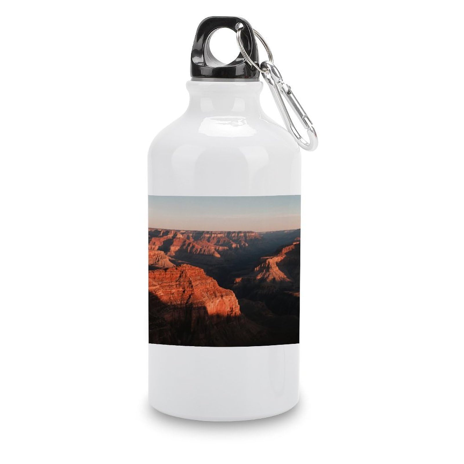 Fekiloot Style Grand Canyon Aluminum Water Bottle Travel Tumbler Reusable Lightweight Outdoor Sports Water Bottles For Gym Sports Camping Hiking Fishing400ml