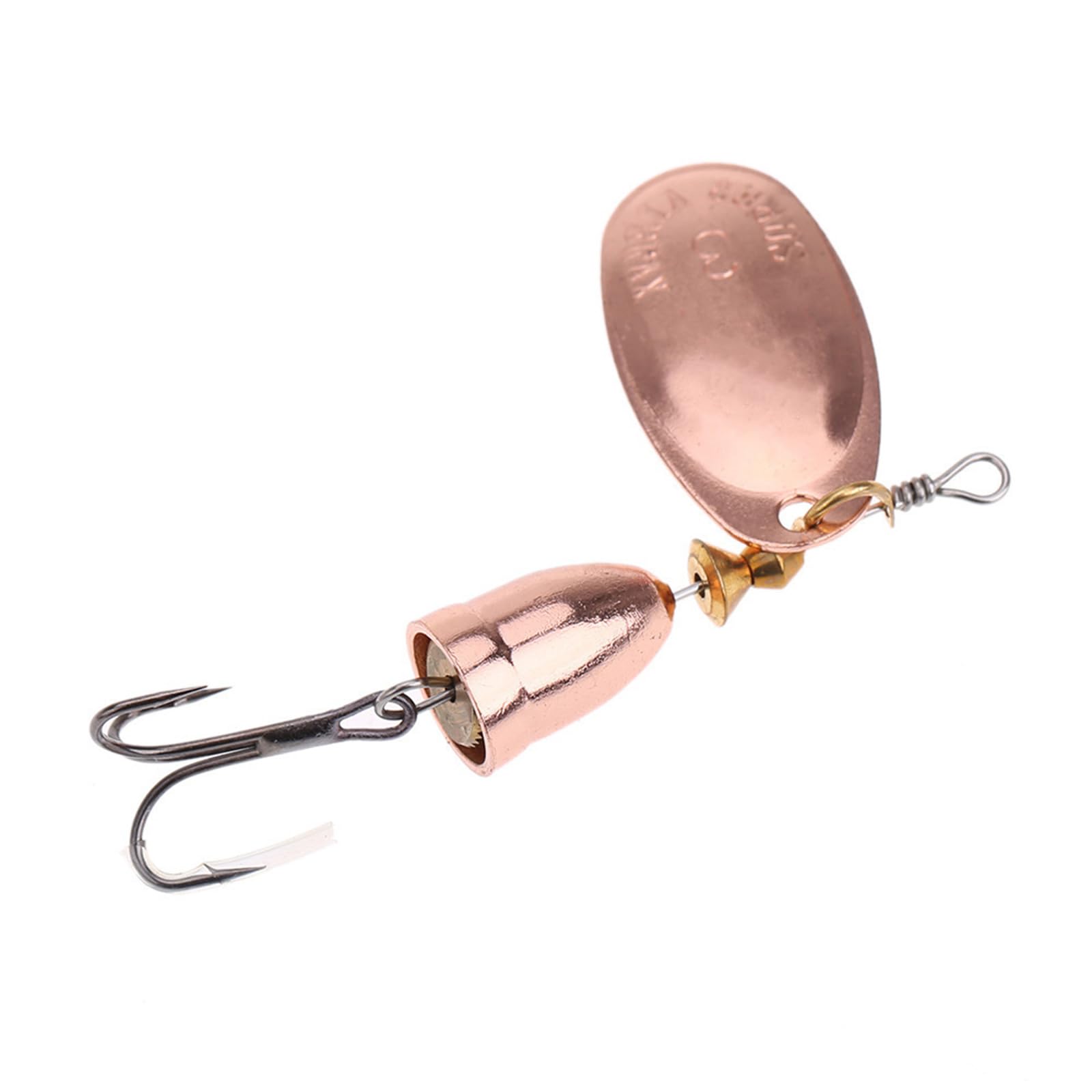 Maxtonser Fishing Lure Spinner Baits Topwater Bass Fishing Lures Spinner Fishing Lures with Triple Hook Sequins Artificial Baits