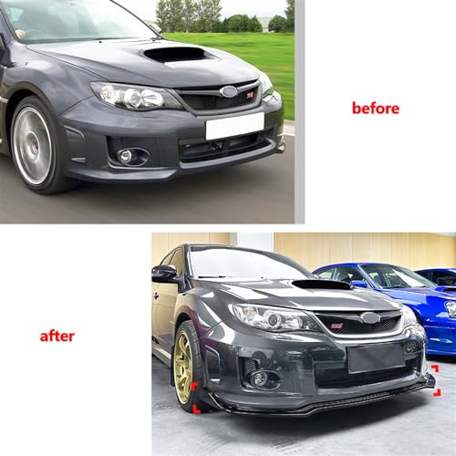 Diffuseur pare-chocs avant Subaru WRX STI 2011-2014 modification