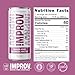 IMPROV Non-Alcoholic Craft Cocktails, Tropical Mai Tai Mocktail, Vegan, Gluten Free, Zero Proof, Ready To Drink or as a Drink Mixer, 12oz Cans (4-Pack)