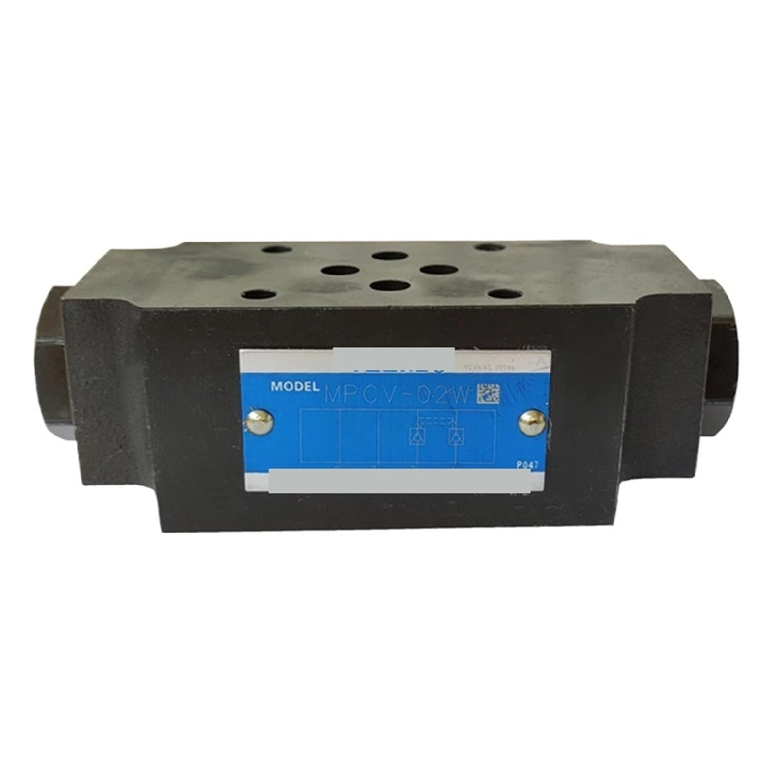 Vanne de commande hydraulique MPW-01-2-40 pour réglage précis