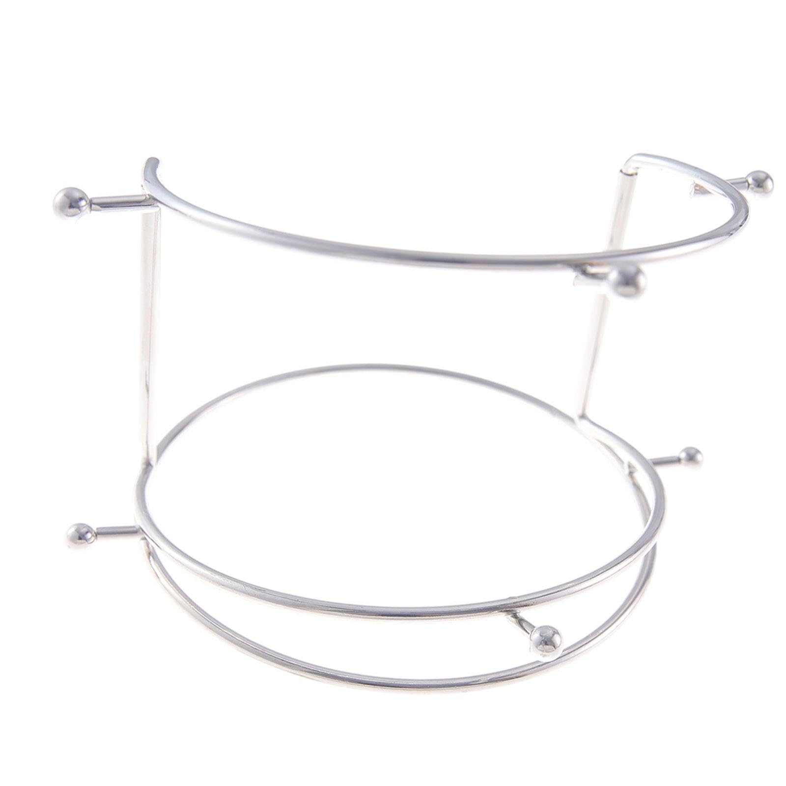 Tiara Display Stand Jewelry Holder Metal Organizer Crown Display Holder for Princess Crown Hair Accessories Store Wedding, 2 Tier