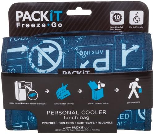 PackIt Freezable Lunch Bag, Traffic