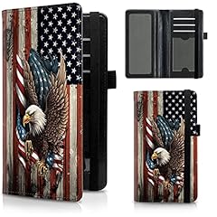 Bald Eagle with Flag