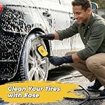 Wheel and Tire Brush Detailing Kit, Yellow - Image 6