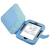 Insten® Flap Cover-up Leather Case Pouch Compatible with Barnes & Noble 6-inch eBook reader Nook Simple Touch and Nook Simple Touch with GlowLight , Blue