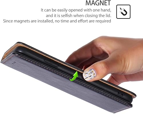 Miniatura 6 de Fansipro Wallet Folio Case for XIAOMI REDMI K40 PRO, Premium PU Leather Slim Fit Cover for REDMI K40 PRO, 2 Card Slots, Easy Take, Black