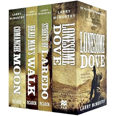 Lonesome Dove Series 4 Books Collection