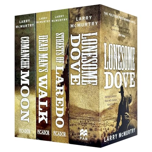 Image of Lonesome Dove Series 4 Books Collection (Lonesome Dove, Streets of Laredo, Dead Man's Walk & Comanche Moon)
