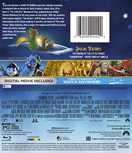 The Little Prince (Blu-ray + Digital) image 4