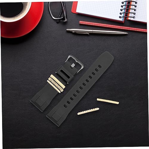 Anillo de cristal para correa de reloj inteligente con conector de diamantes OSALADI 2
