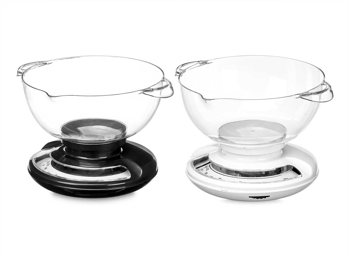 Bilancia da Cucina Meccanica Analogica 5kg con Contenitore Misuratore 2L