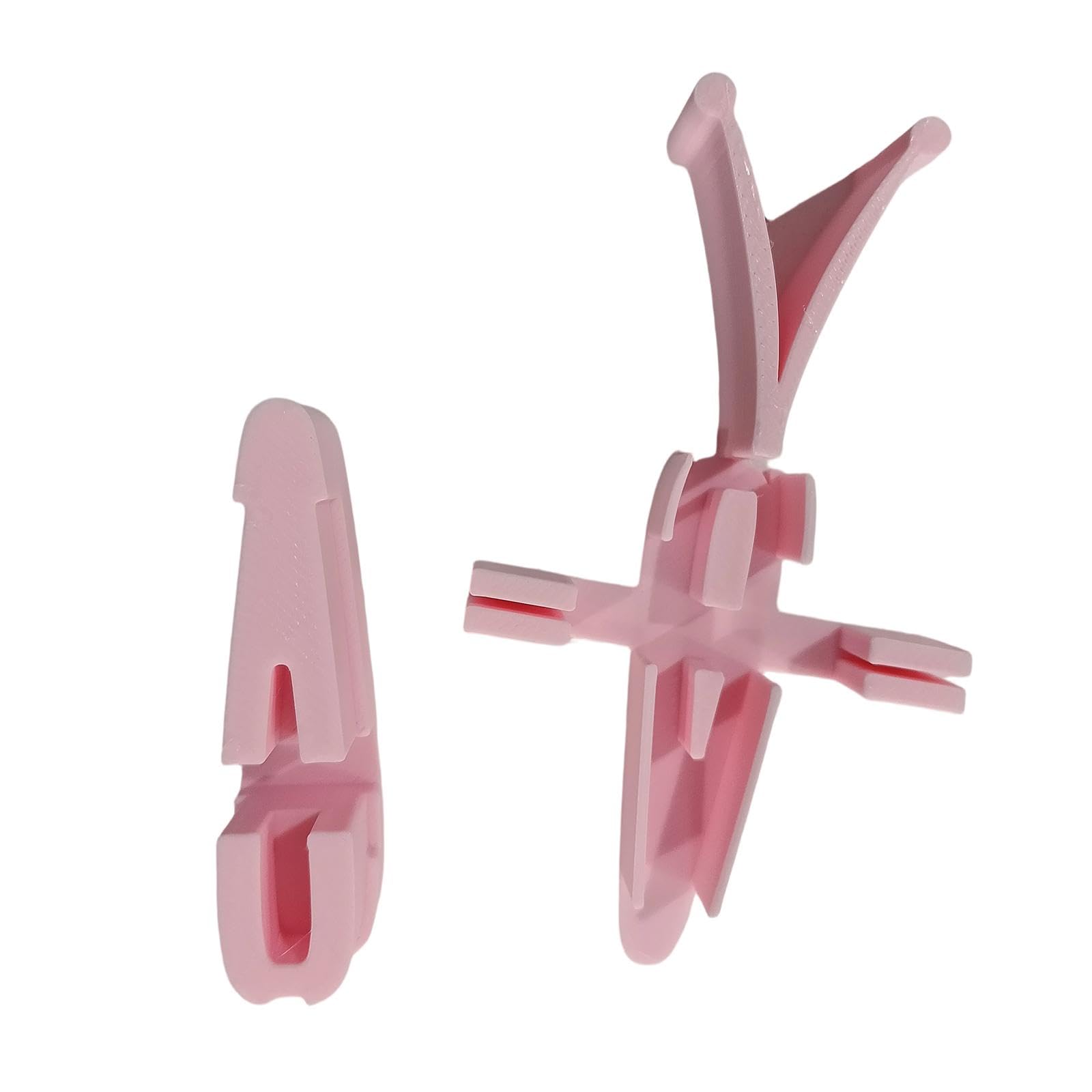 MERISHOPP Butterfly Shaped Cash Paper Clip Simple Decorative Christmas Cash Gift Clamp Pink