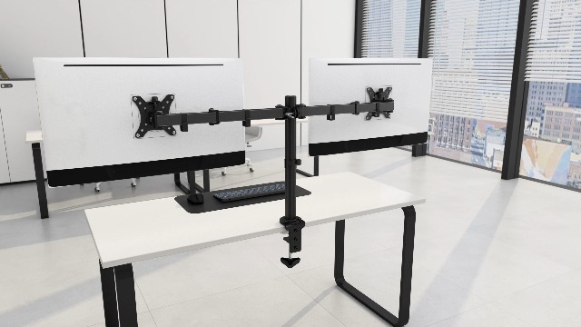 Amazon.co.jp: BONTEC デュアルモニターアーム 2画面 13-32インチ 対応