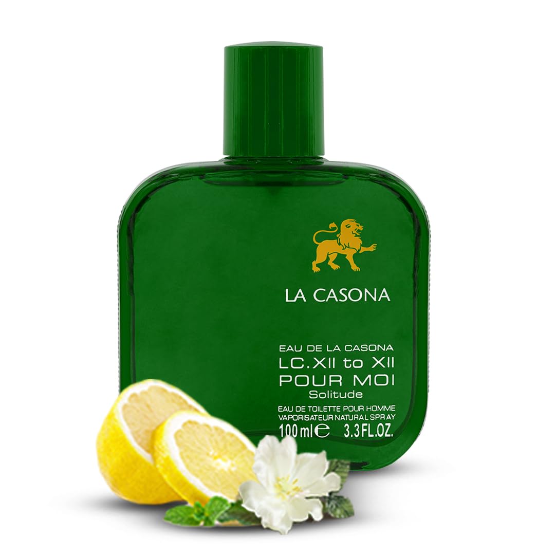 LA CASONA Solitude Green Unisex Eau de Toilette, 100 ml - Fragrance for Adults