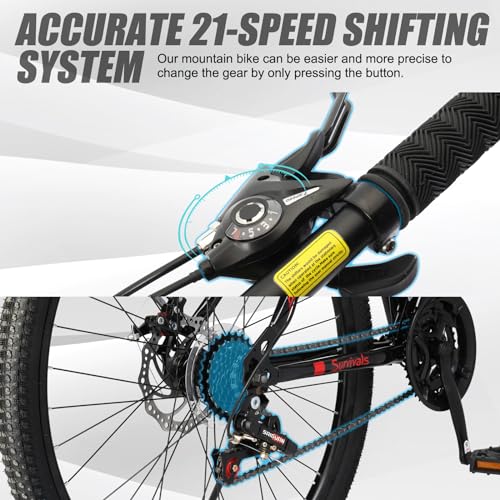 Ktaxon KT-MOUNTAIN BIKE-204 Bike 26 Inch Men & Women Mountain Bike 21-Speed Adult Bikes thumb #3