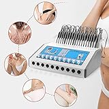 InLoveArts Muskelstimulator Maschine EMS Kombi-Gerät Elektrische Muskelstimulator Maschine Schmerzlinderung MassageTENS Einheit Nerven TENS Gerät Reizstromgerät mit Wärmefunktion