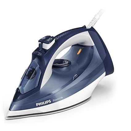 (Renewed) Philips Steam Iron GC2996/20- Powerful 2400W with Steam Glide Soleplate