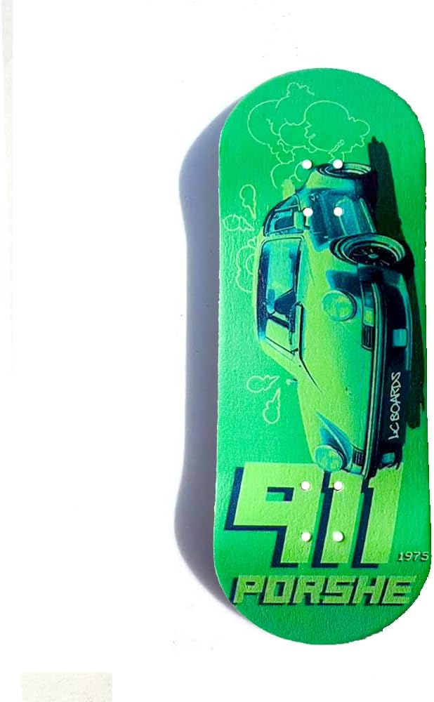 LC Boards FINGERBOARDS 98X34 Garage Series 911 Deck with Griptape