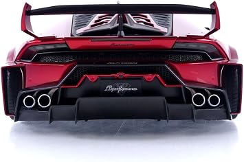 AUTOart 1/18 Liberty Walk LB-Silhouette Works Lamborghini Huracan GT Hyper Red Finished Product